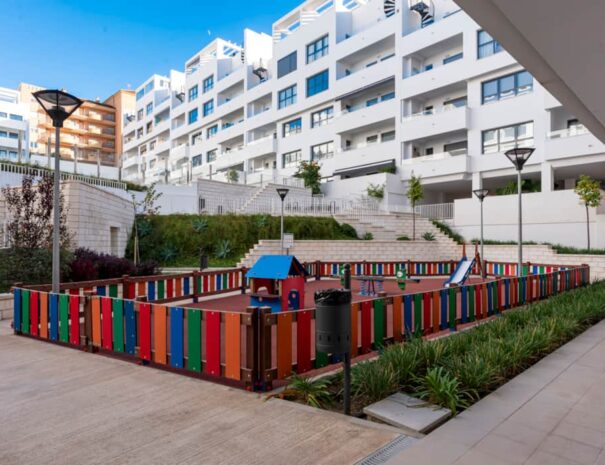 Speeltuin bij appartement Sonrisa Estepona