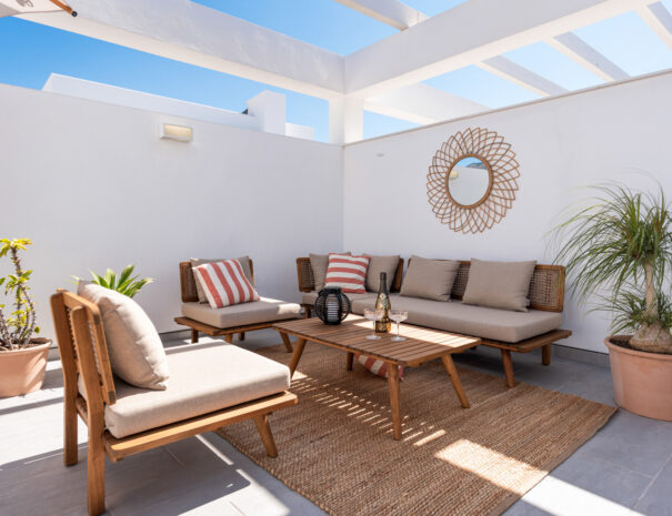 Luxe dakterras appartement centrum Estepona
