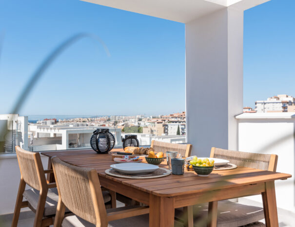 Groot dakterras appartement Sonrisa Estepona