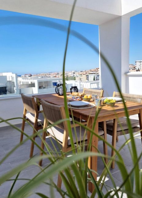 Luxe dakterras zonnig penthouse Sonrisa Estepona Zonnig dakterras penthouse Sonrisa Estepona